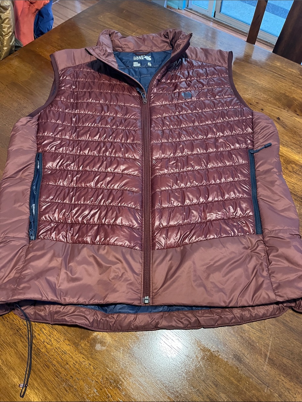 Mountain Hardwear Quilted Vest Merlot XL